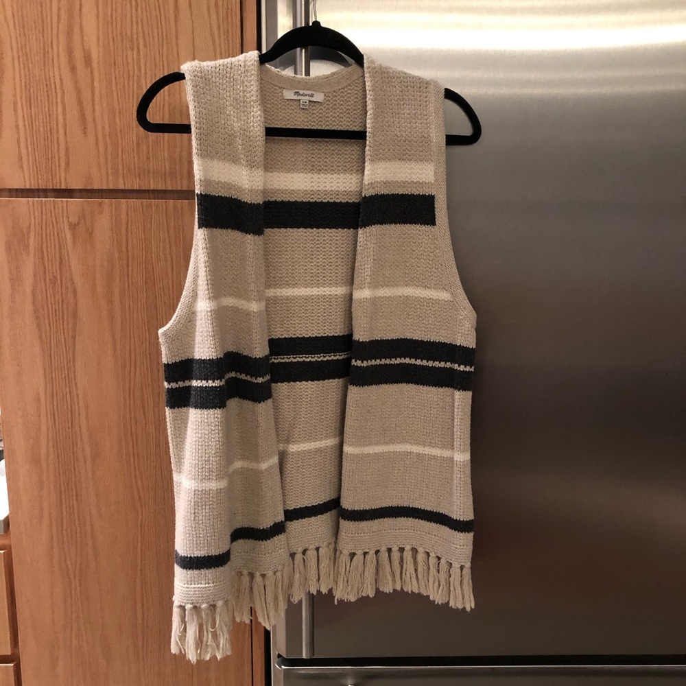 Madewell sleeveless jacket